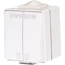 Interruttore Schellenberg Bianco per Tende da Sole Esterne