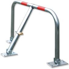 Barriera Parcheggio Schellenberg - Zinc, manuale, argento