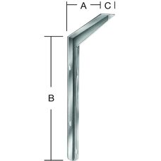 Vormann T-Profil-Konsole - Stahl Feuerverzinkt 300x400 mm