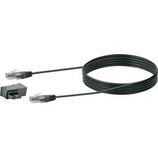 Schwaiger TAL6731 533 - Telefonkabel - 3 m Schwarz