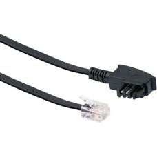 Schwaiger 3.0m RJ-12 - TAE-F - Telefonkabel