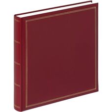 Walther Design Monza Fotoalbum - Klassisch Rot, 60 Seiten