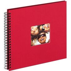 Album Photo Rouge Walther - 50 Pages - Carré 30cm - Publicité