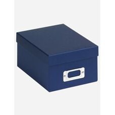 Walther Blaue Fotoalbum & Aufbewahrungsbox - Für 700 Fotos