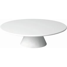 Hendi 566572 Weiß Melamin Kuchenständer - Cake Stand