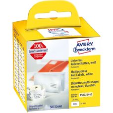 Avery Model AS0722440 White Rectangle Label - Label Sheets