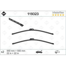 SWF Spazzola tergicristallo 119323 - Per Audi/Seat