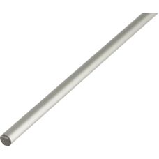 Alberts D.8x1000mm Tubo Rotondo in Alluminio Argento