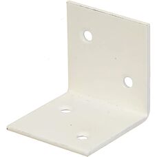 Alberts White Zinc-Phosphated Equal Angle - Wood Connector