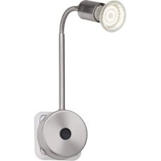 BRILLIANT Marke Loona LED Spot - GU10, 3W, Flexibles Arm