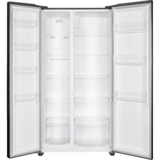 Bomann SBS 7344 - Edelstahl - Kühlschrank