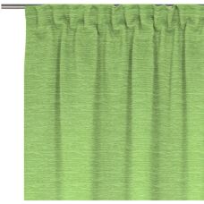 WIRTH Trondheim B Vorhang - Grün, 132cm x 305cm - Raumdekor