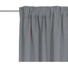 WIRTH Bio-Baumwolle Dunkelblau Maßgardine - Vorhang