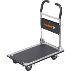 MEISTER Transportwagen - Klappbar, Bis 150kg, Stahl, Grau