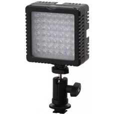 Reflecta RPL 49 LED Videoleuchte - 49 LEDs, 3,4W, Schwarz