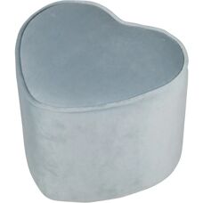 Roba Lil Sofa Pufi - Forma di Cuore Rosa - Pouffe/Ottomano