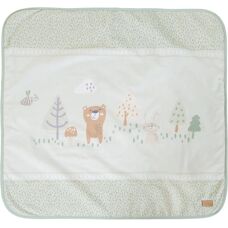 Roba Barnensfilt - Djur i skog - 80x80cm - Mjuk & Varm