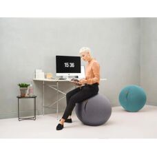 SITTING BALL FELT 65cm Grau - Sitzball