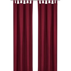 Weckbrodt Sento Bordeaux Gardine - Blickdicht, 160cm x 125cm