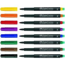 Faber-Castell 152504 Permanentmarker - Verschiedene Farben