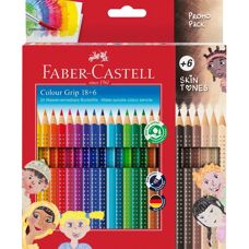 Faber-Castell 112819 Lápis de Cor Sortido - Material de Arte