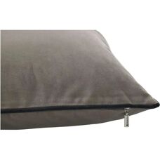 Musterring Eckkissen - Recyceltes PET - 45x45 cm - Grau