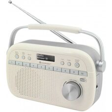 Soundmaster DAB280BE Tragbares Radio - DAB+ und FM mit Wecker