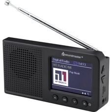 Soundmaster DAB175SW Radio Tragbar Digital & Analog Schwarz - Radio