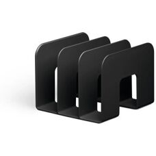 Porta-revistas de plástico negro ecológico ECO - A4