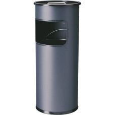 Durable 333058 Cubo de basura con cenicero - Waste Bin