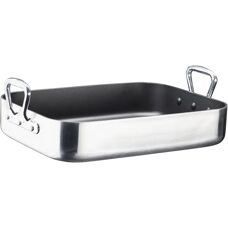GRAW Robust aluminiumsstekepanne - 27x35cm - Ugnssäker