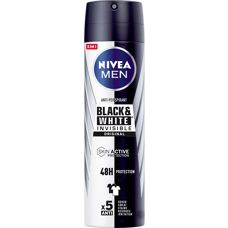 NIVEA Men Black & White Invisible Spray - Deodorant Spray