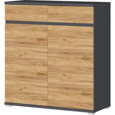 Primo Lennox Holzfarben Schuhschrank - Modernes Design