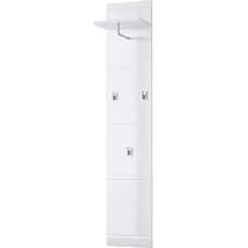 Germania Adana Porte-manteaux Murale - 30cm MDF Blanc - Publicité
