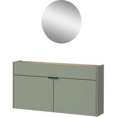 GERMANIA Ameca Grünes Garderoben-Set - Schrankmöbel, Schmaler Flur
