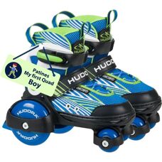 HUDORA Kids Inline Skates Size 26-29 Adjustable Safety Fun