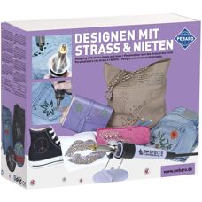 Set di artigianato Pebaro con cristalli e applicatore