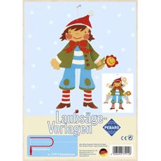Pebaro Modellset - Bogen Holz Vorlage, Kinder DIY Bastelset