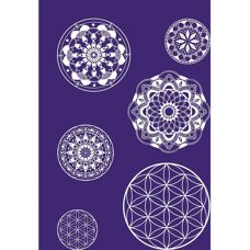 Rayher Mandala Sjabloon - Herbruikbaar, A4, Zelfklevend