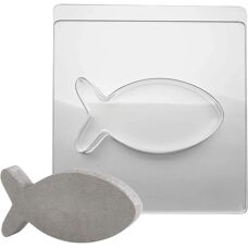 Rayher Fischform - 19x9,8cm - Kreativer Beton & Resin