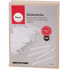 Rayher Mini transparente Heißklebesticks - 100 Stück
