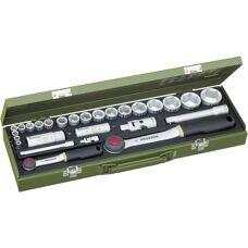 Proxxon Industrial 23020 Socket Set - 27 Pieces