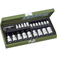 Proxxon Industrial 23102 TORX Socket-Wrench Set - 24 Piece