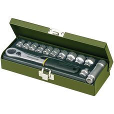 Proxxon Industrial Set di chiavi a bussola 13 pezzi 1/4"