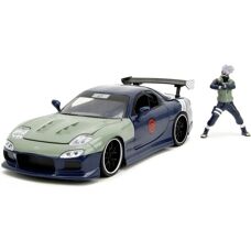 Jada Hollywood Rides Naruto 1995 Mazda RX-7 med figur