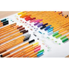 STABILO Point 88 Fineliner - Narancssárga - Fin hegy 0,4 mm - Víz alapú tinta - Termék típus