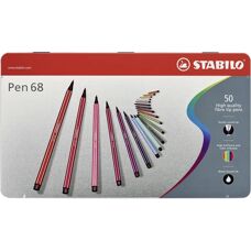 STABILO Pen 68 Couleurs assorties - Stylo-feutre