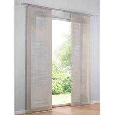 Heine Home Taupe Halbtransparente Gardinen - Vorhang