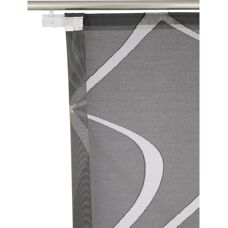 Neutex for you! Rumbek Gardinen - Halbtransparent, 225 cm, Grau