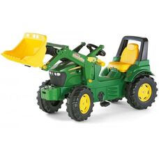 John Deere 7930 Ride-on Tractor - Farmtrac, Green, Kids